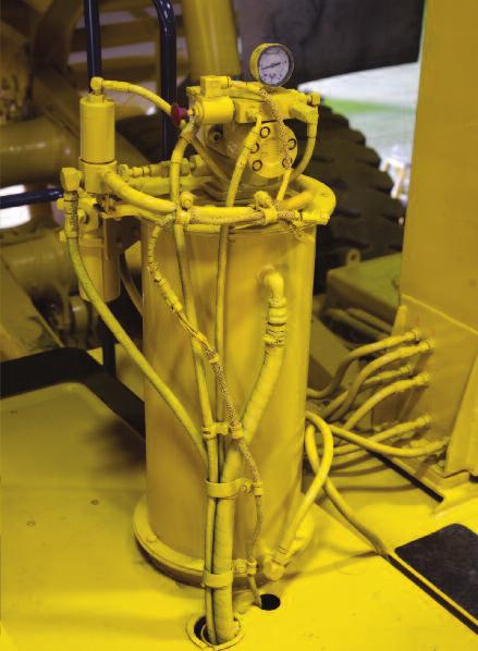 In addition, this hydraulically activated system can be adjusted to deliver the precise amount of grease required by each joint.