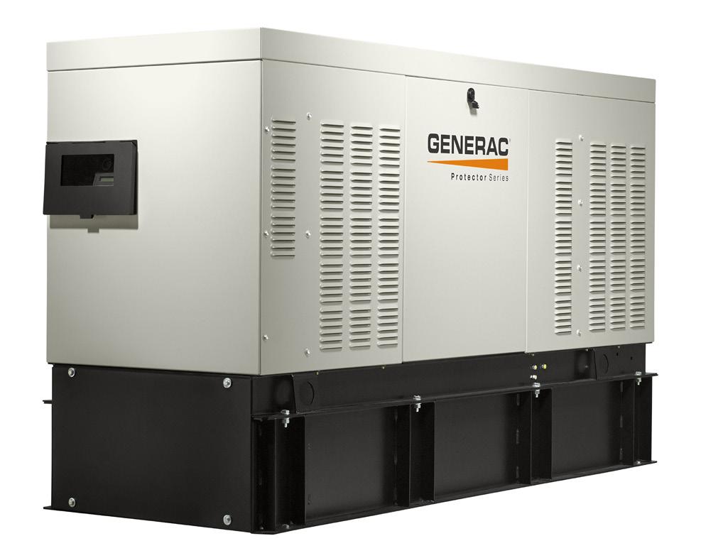 Protector Series Diesel Generator Set Protector Series 1 of 6 INCLUDES: Two Line LCD Multilingual Digital Evolution Controller (English/Spanish/French/ Portuguese) with external viewing window for