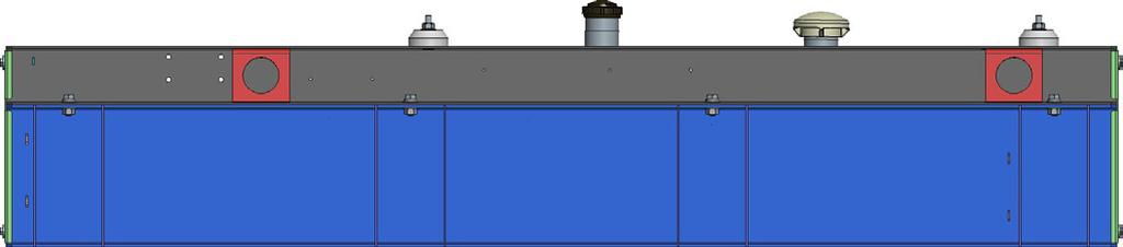 48 & 50 kw installation layout FUEL TANK TOTAL CAPACITY 253.6 [67] USABLE CAPACITY 230.9 [61] CAPACITY: LITER [GALLONS] DIMENSIONS: MM [INCH] 353 [13.