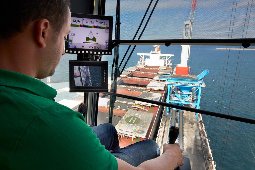 Intelligent, user friendly and safe terex Gottwald Harbour Cranes Increase productivity with additional smart and safe options Many optional features enable customers to tune their Terex Gottwald
