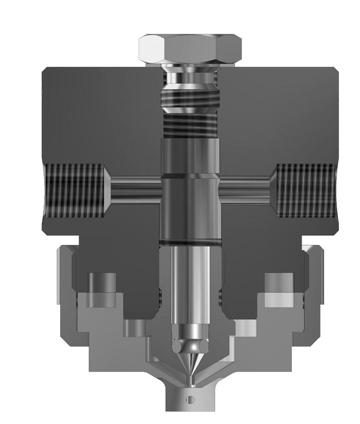 AIR VARIABLE SPRAY NOZZLE SERIES OVERVIEW: VARIABLE SPRAY NOZZLE SERIES Variable spray nozzles provide uniform spray distribution, even when spraying viscous liquids Independent control of liquid,