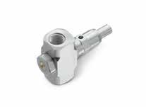 Nozzle bodies include a removable plug so needle assemblies can be added in the future Nickel-plated brass or stainless steel construction 1/8JJ Nozzle JJ SERIES SPRAY NOZZLE OPTIONS 1.