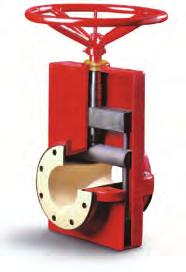 A heavy-duty pinch mechanism positions the sleeve for accurate and repeatable control over a wide flow range.