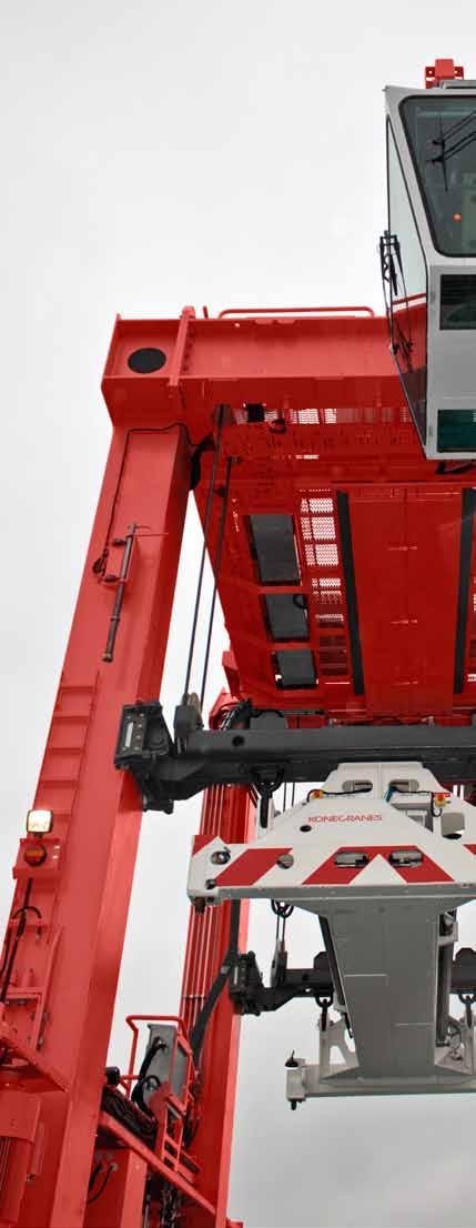 9 Konecranes Boxrunner HOISTING SYSTEM The hoist motors, rope drums and gear boxes of the BOXRUNNER hoisting system are designed and manufactured by Konecranes in-house.