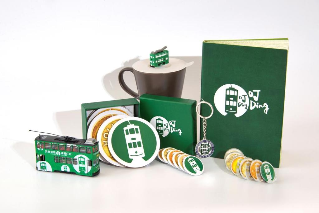 4. New collection of tram souvenirs 5.
