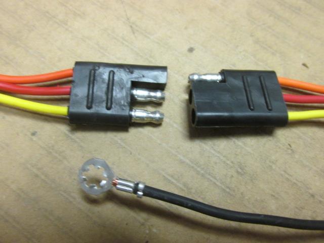 12. Mate the connector on the Mini harness with the