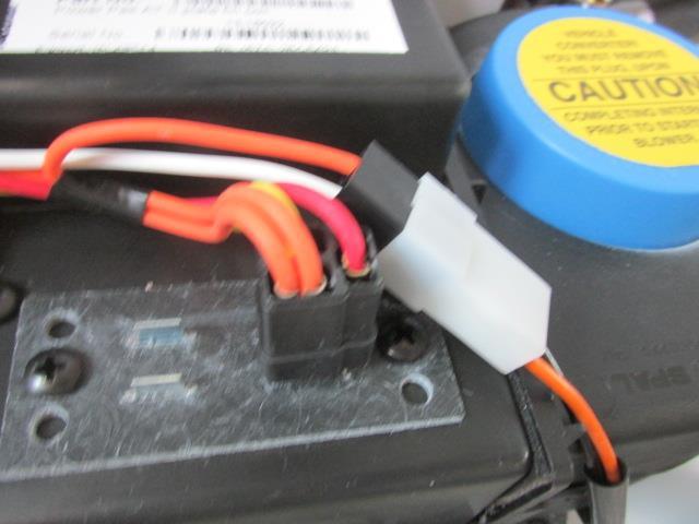 Figure 23 shows the completed wiring on the Evaporator end.