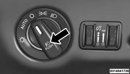 108 UNDERSTANDING THE FEATURES OF YOUR VEHICLE NOTE: The lights must be turned off within 45 seconds of turning the ignition OFF to activate this feature.