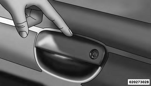 28 THINGS TO KNOW BEFORE STARTING YOUR VEHICLE Push The Door Handle Button To Lock Do NOT grab the door handle, when pushing the door handle button.