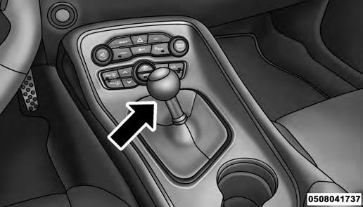 Manual Shifter NOTE: Your vehicle is equipped with a transmission reverse inhibitor system.