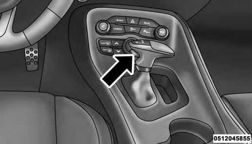 308 STARTING AND OPERATING Automatic Transmission Shifter The electronically-controlled transmission adapts its shift schedule based on driver inputs, along with environmental and road conditions.