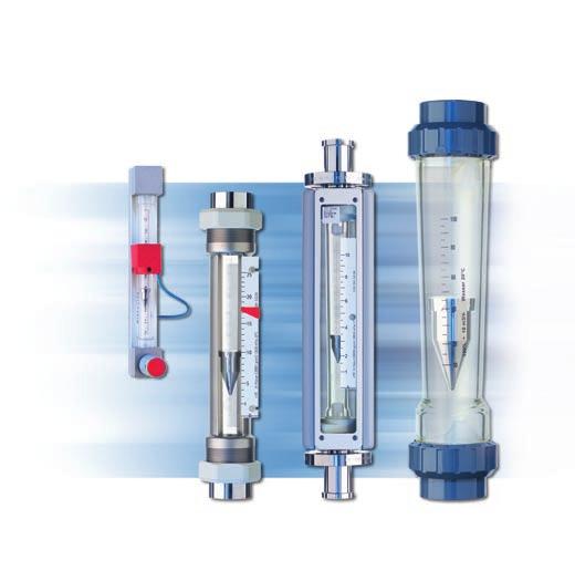 All the measurement tubes in The Rotameter is known all over the world as a reliable measurement instrument and nowadays as a synonym for variable area meters.
