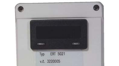 Flow indicator ERT50000 230/50 Hz Output 4 up to 20 ma Technical data: Power supply: 230V/50Hz Input: 3VA