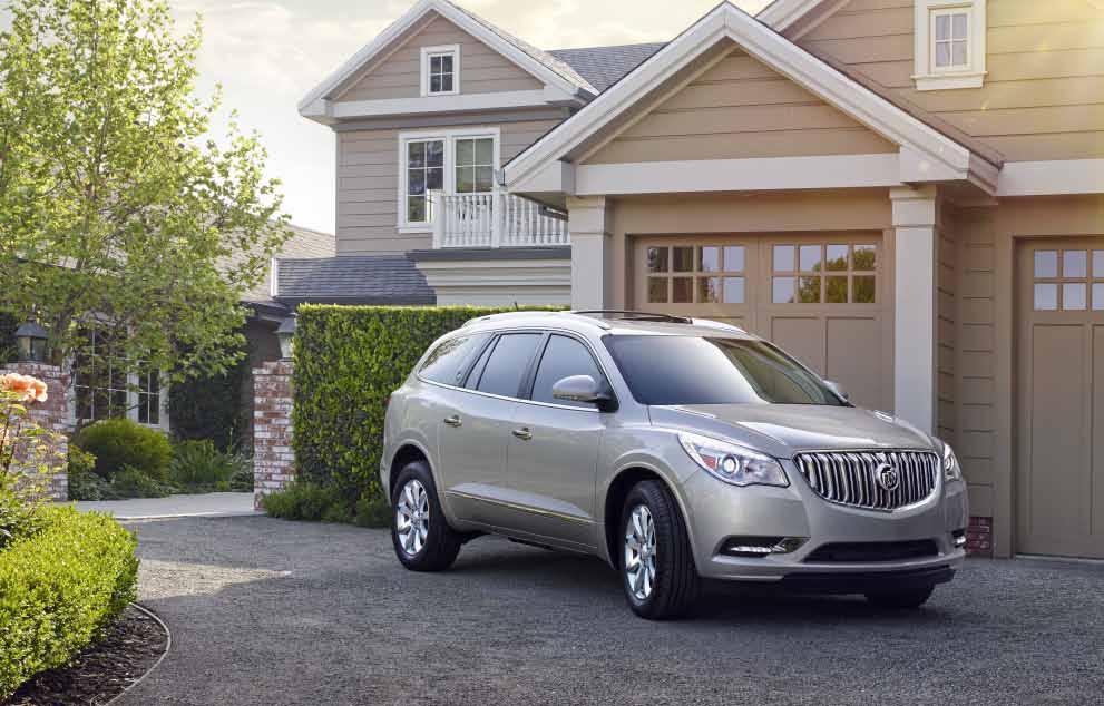 DESIGNED for the WAY IT MAKES you FEEL. For 2014, design, spaciousness, technology and peace of mind arrive at a rewarding place: Buick Enclave.