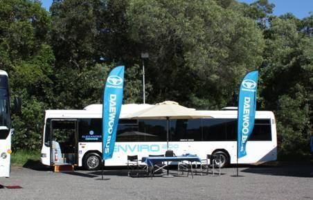 Euro V equipped Daewoo Bus exported to Austrailia(2010.