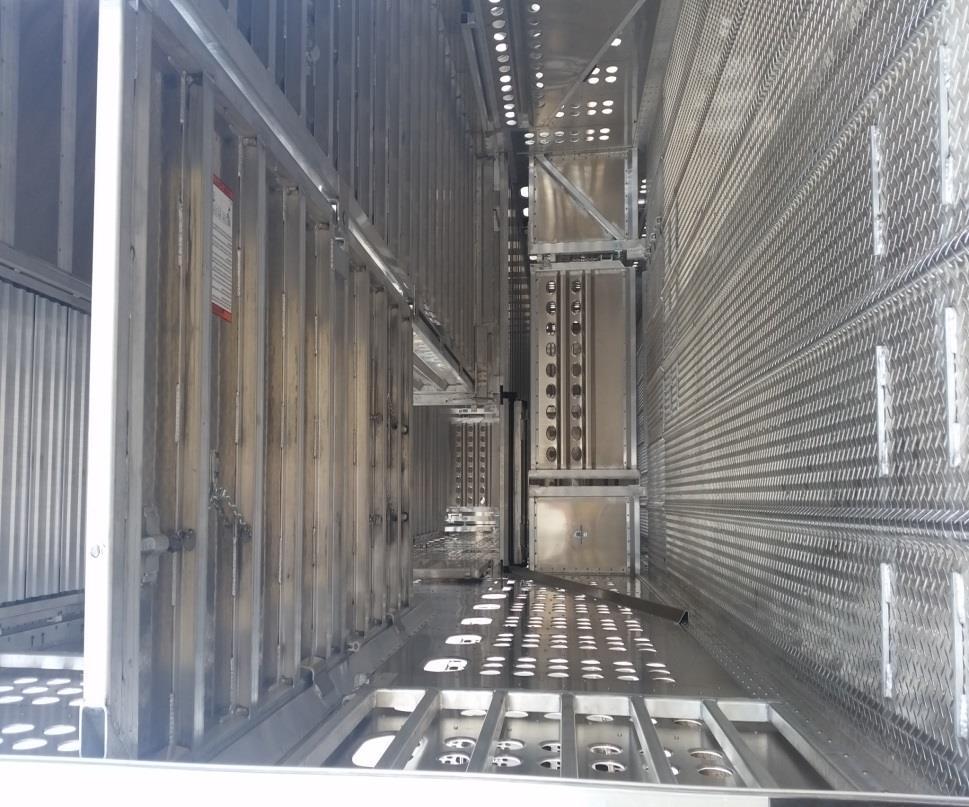 Moving to a 14 tall trailer will provide the most clearance possible in the rear deck.