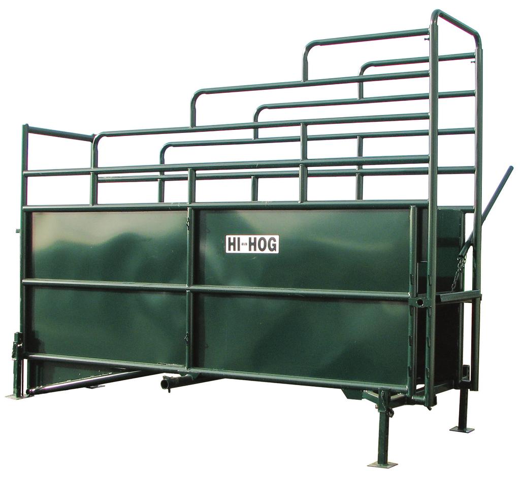 Maximum Loading Height 51 Minimum Loading Height 12 Stationary Loading Chute, 76 The loading chute is lined with 48 high sheet metal. This is a heavy duty solid steel loading chute.