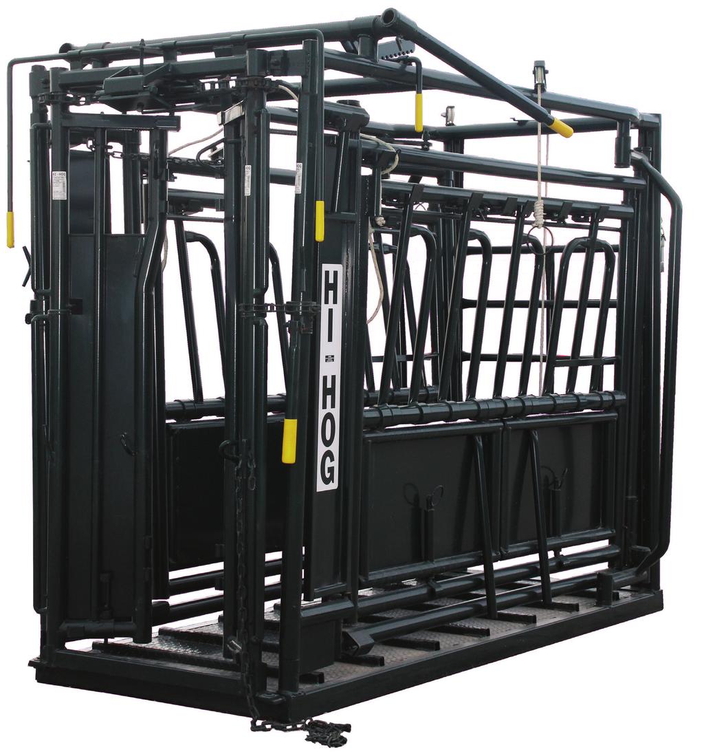 PARALLEL AXIS SQUEEZE CHUTE Hi-Hog s parallel axis squeeze chute combines outstanding design, materials and construction to create a safe, rugged, and easy to operate chute with outstanding access
