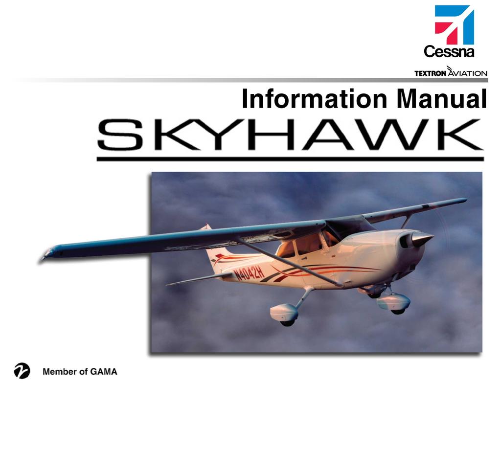 CESSNA INTRODUCTION Cessna Aircraft Company Model 172R NAV III AVIONICS - Serials 17281241 thru 17281496 THIS MANUAL INCORPORATES INFORMATION ISSUED IN THE PILOT'S OPERATING HANDBOOK AND
