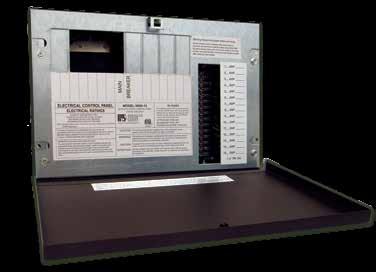 Distribution Panels 3050-15 & 500-12 3050-15 Rugged, versatile, and user-friendly; this distribution panel can be wired for either 30 amp or 50 amp AC input service.