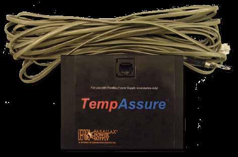 Replacement Upgrades 4400TAU The 4400TAU unit will improve any 4400 and 5400 converters as well as 5300 and 8300 power centers by adding the benefits of the TempAssure module.