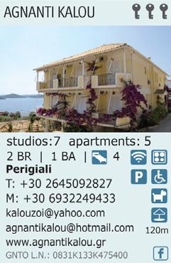 4 Business Federation of Rooms & Apartments Guide The edition Accommodation in Lefkada your Affordable Luxury, is the new luxury guide of the Business Federation Union for Rooms Apartments to