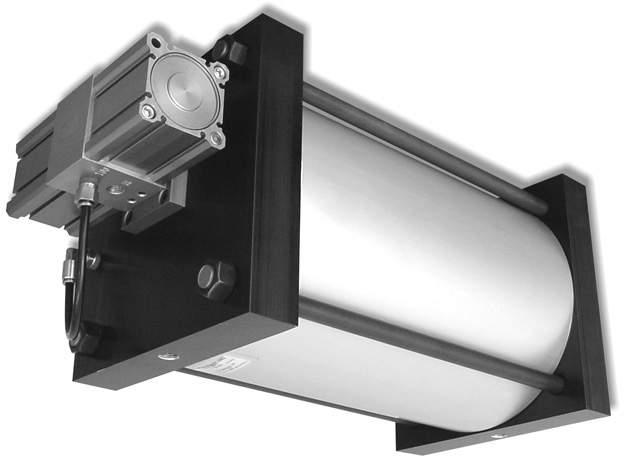 SS- SERIES AB121-ARB800 X AIR BOOSTER MODEL AB121 MOUNTED AND PIPED TO ARB800 AIR RESERVOIR PART NUMBER & VOLUME INTERNAL LENGTH (INCHES) DIMENSIONS PART NO. TANK BORE AREA GAL.