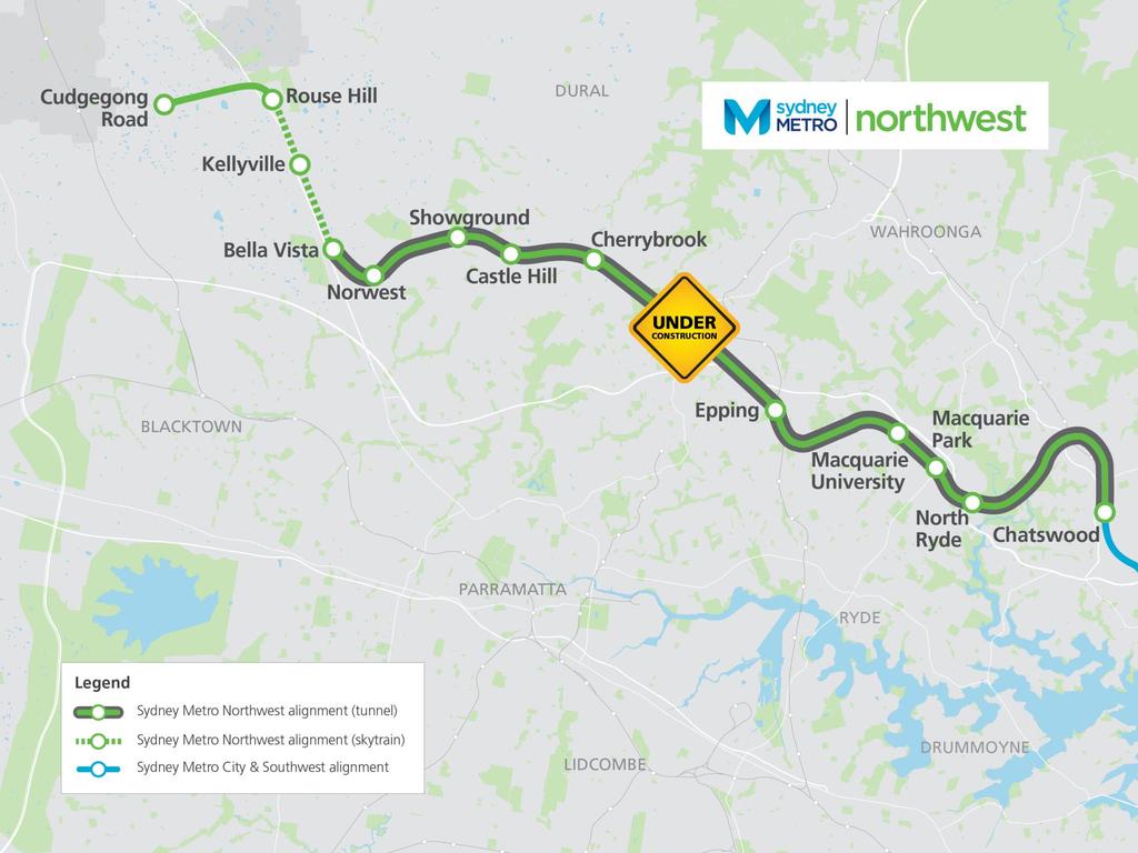 Project Overview Sydney Metro Stage 1 36km 15 km Twin Tunnels - Complete 8 new
