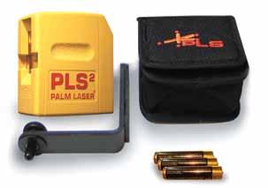Fully self- levelling in horizontal or vertical applications, the PLS 2 is a cost effective cross line laser.