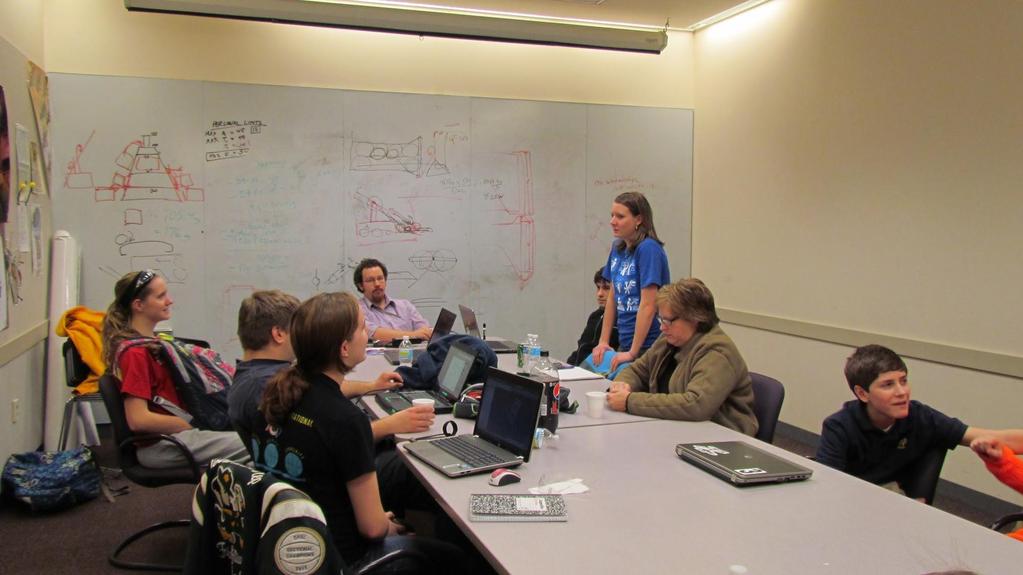 During week one, we were able to hold brainstorming sessions in Chrysler's Innovation Space.