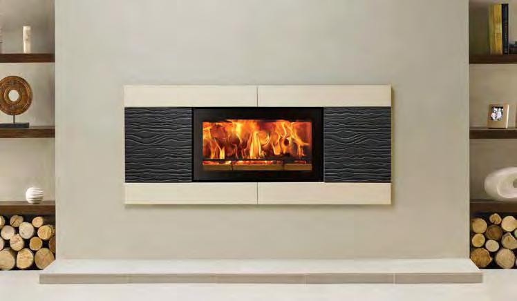 RIVA I STUDIO CERAMICA WAVE The very latest in fire design. It is hard not to warm to the outstanding modern appeal of the Riva Studio Ceramica Wave.