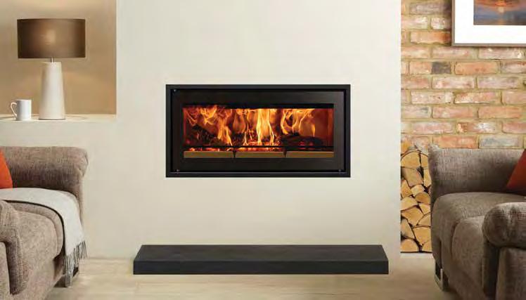 RIVA I STUDIO EDGE + New to the range and as a continuation from the Riva Studio Edge, the Edge + provides a similarly frameless hole in the wall fire look, yet offers the additional benefit of a