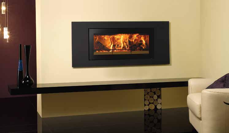 RIVA I STUDIO STEEL The Riva Studio Steel is for those with large spaces who wish to create a greater presence with their choice of fireplace.