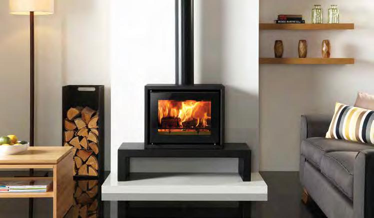 RIVA I STUDIO 500 FREESTANDING The Studio 500 Freestanding is a new addition to the range, further extending and complementing the already impressive choice of Riva Studio fires available.
