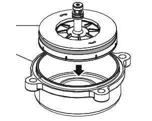 8 If the K-ring moves out of alignment from a concentric position, start again from Step 4.