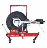 Vulcanizing Machines and Accessories Thermopress EM Thermopress EM machines Hot vulcanizing machine for repairing injuries to the tread, shoulder or sidewall of radial, cross-ply OTR/EM tyres, with