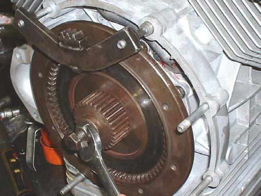 On the edge of the flywheel you will see either a line or an arrow on the edge of the flywheel that will align with the little cast in tit in the inner edge of the crankcase.