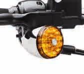 LIGHTING 649 Turn Signals C. LED BULLET TURN SIGNAL KIT These Turn Signals feature fast-acting, extra bright LEDs set in compact bullet-shaped die-cast chrome housings.