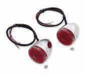 Featuring a Bar & Shield medallion, these signals are the perfect match for the available LED Tail Lamps. Sold in pairs. C.