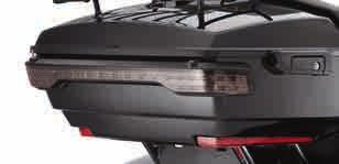 656 LIGHTING Tail & Brake Lamps A. LED KING TOUR-PAK BRAKE/TURN/TAIL LAMP KIT SMOKED Add a sinister touch to the rear of your bike.
