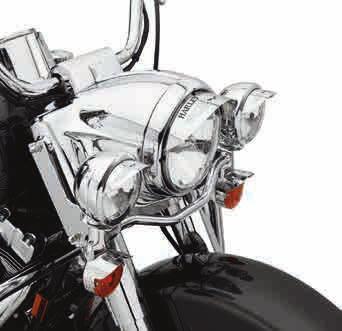666 LIGHTING Headlamp Trim Rings A. SKULL COLLECTION LAMP VISORS Add a little attitude to your ride.