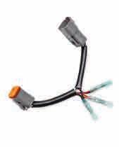 ELECTRICAL CONNECTION UPDATE KIT * Harness plugs into accessory connector to provide 12 volt power leads.
