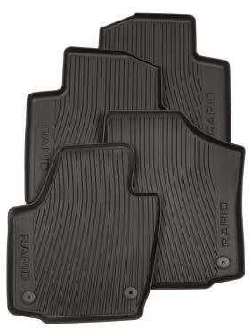The floor mats also undergo an additional load test in the form of a long driving