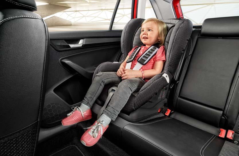 54 55 SAFETY Do you want to ensure the maximum safety of your children in the car?