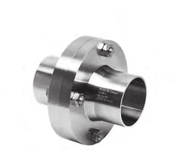 without changing the flange connection cgmp compliant design virtually no dead space high pressure design PN100 - available up to DN40