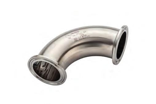 Elbow ASME-BPE 90 / 45, Type CC TEG2C TEG2K Technical Data TEG2C Material Norm BPE table Material code Surface finish (standard of stock) Connections 316L ASME-BPE (actual version) 90 : DT-4.1.1-3 45 : DT-4.
