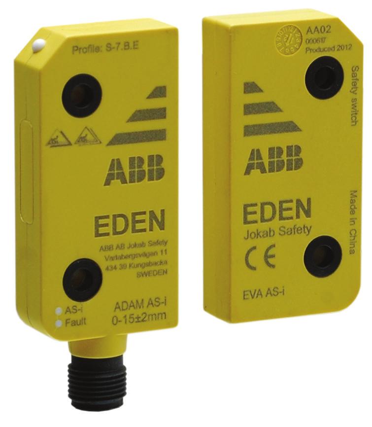 Original instructions Eden AS-i Proximity safety sensor ABB Jokab Safety