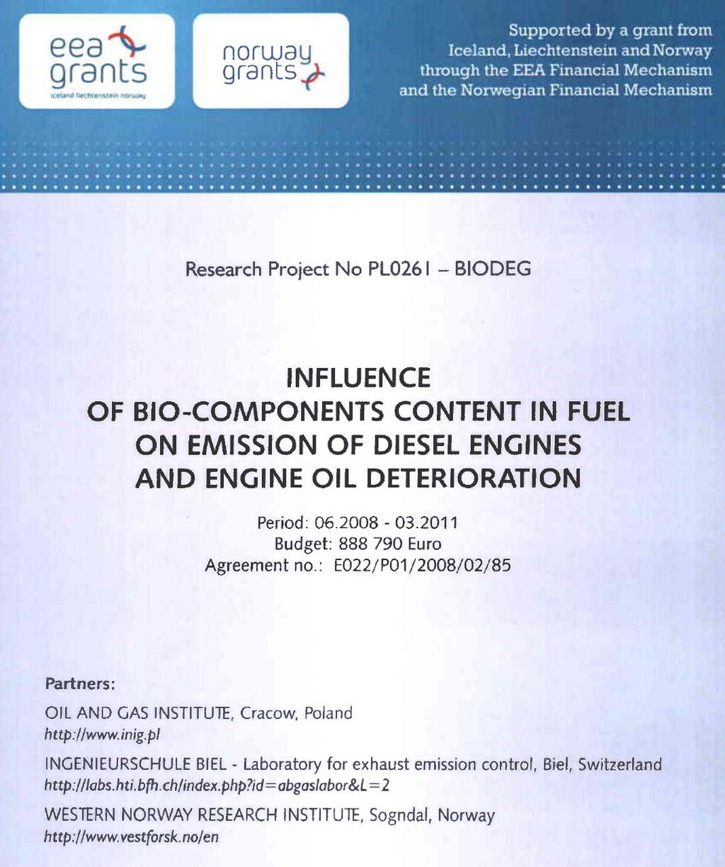 Biodiesel and its