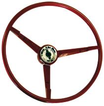 Standard 3-Spoke Steering Wheel 1965 Mustang - all models Black - C5ZZ-3600-BLK Red - C5ZZ-3600-RD Your Color Choice - $120.