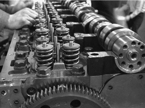 Removing & Installing Camshafts OHC (overhead) design Block mounted More Relatively complex: simple: Tappet Remove assemblies cam caps need to Remove be held cam